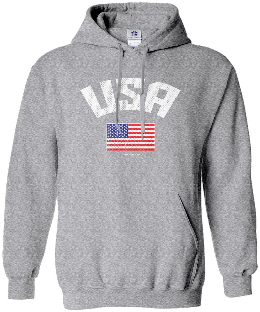 flag sweatshirt women's